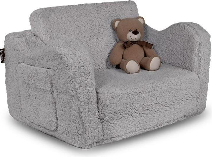Image du produit Vicco Fauteuil pour enfants Conni, Gris, 60 x 43 cm dépliant (Fauteuil pour enfants)