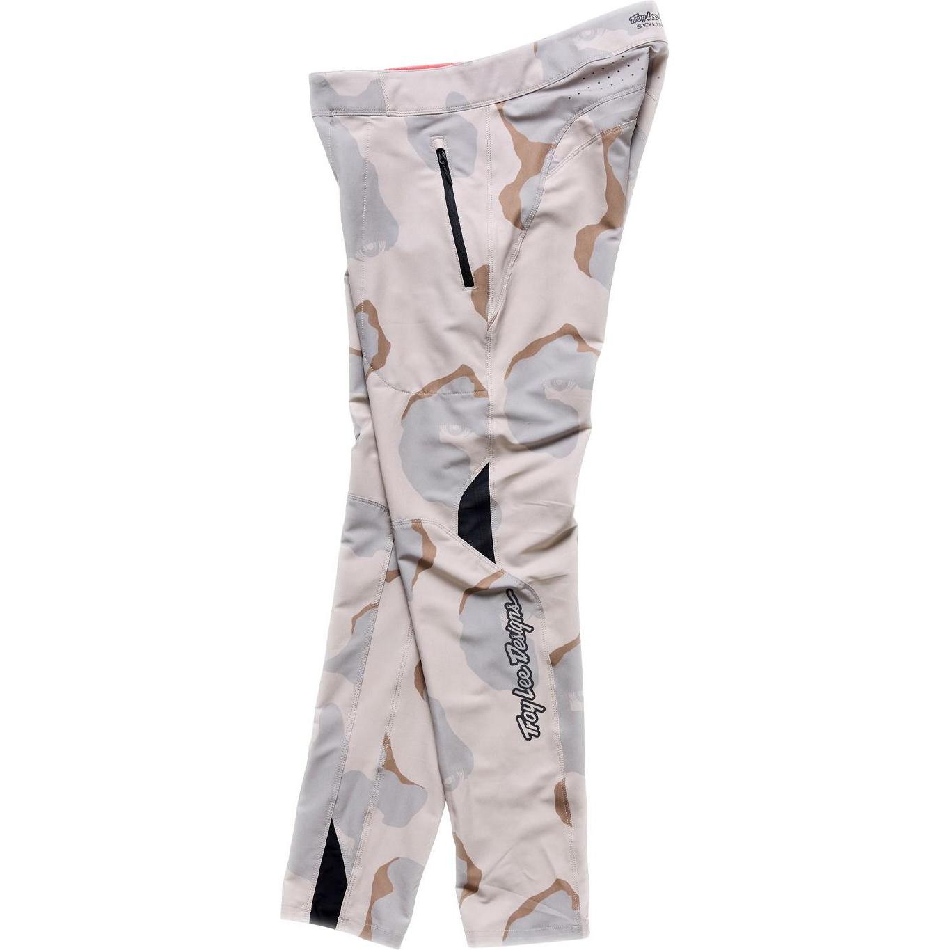 Troy Lee Designs, Pantaloni, Skyline Pro Pant, Flow Camo, pumice, 32, Beige, (32)