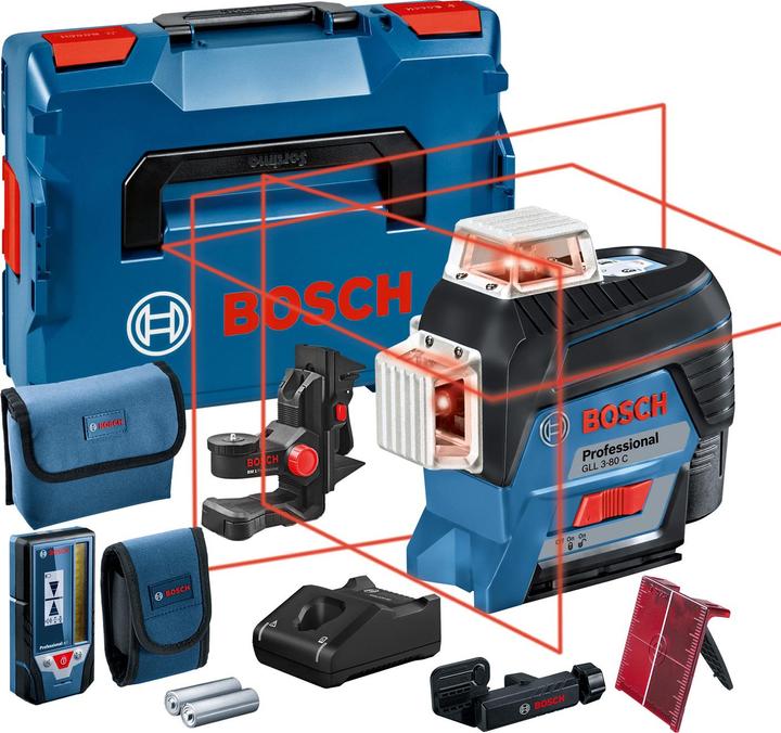 Image du produit Bosch Professional GLL 3-80 C Batterie BM 1 LR 7 L