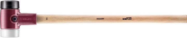 Produktbild Halder Vorschlaghammer 5350g 1000mm Gummi/Superplastik Hickory Simplex (5350 g)