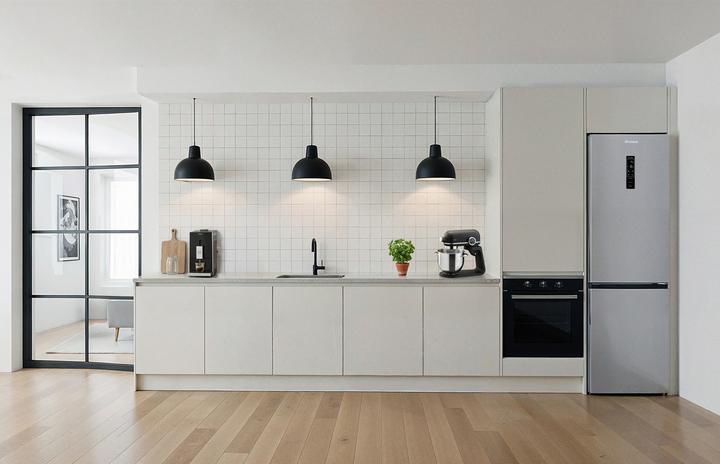 Actual product image Trisa Combi Fridge 377 L, Inox (377 l)