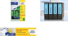 Actual product image Avery L4762-20 Labels 38x192mm