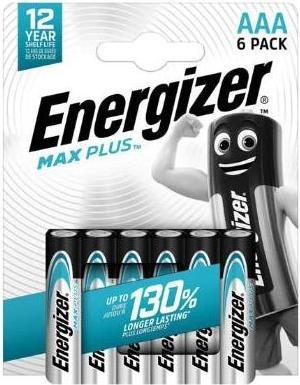 Actual product image Energizer Pack 6 Max Plus Alkaline AAA (6 pcs.)