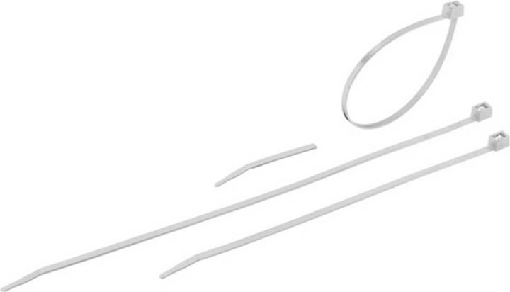 Produktbild Cimco 181813 Kabelbinder Twist+Cut natur mit Stahlzunge (Kunststoffkabelbinder, 200 mm, 100 Stk.)