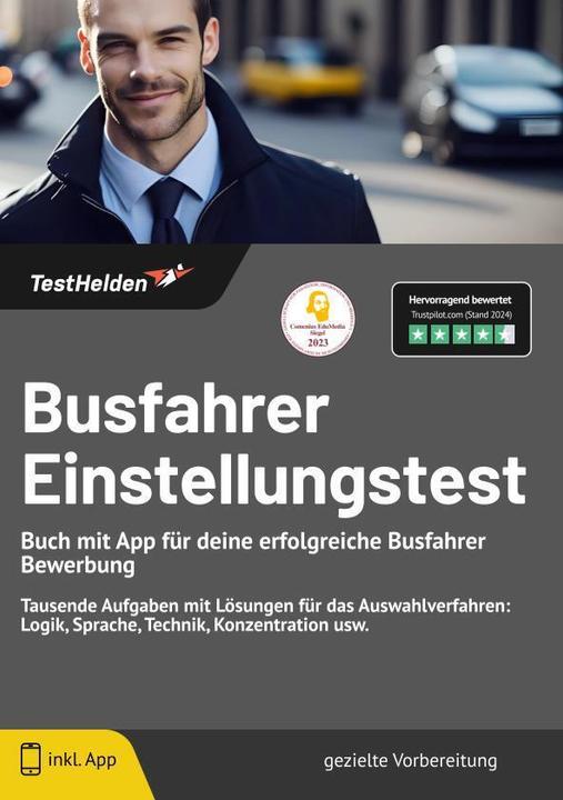 Tom Wenk:Busfahrer Einstellungstest - B (German, Tom Wenk, 2024)
