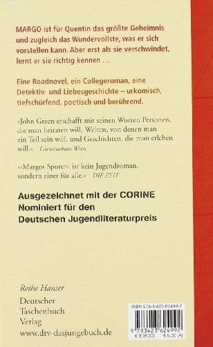 Produktbild Margos Spuren (Deutsch, 2011, John Green)