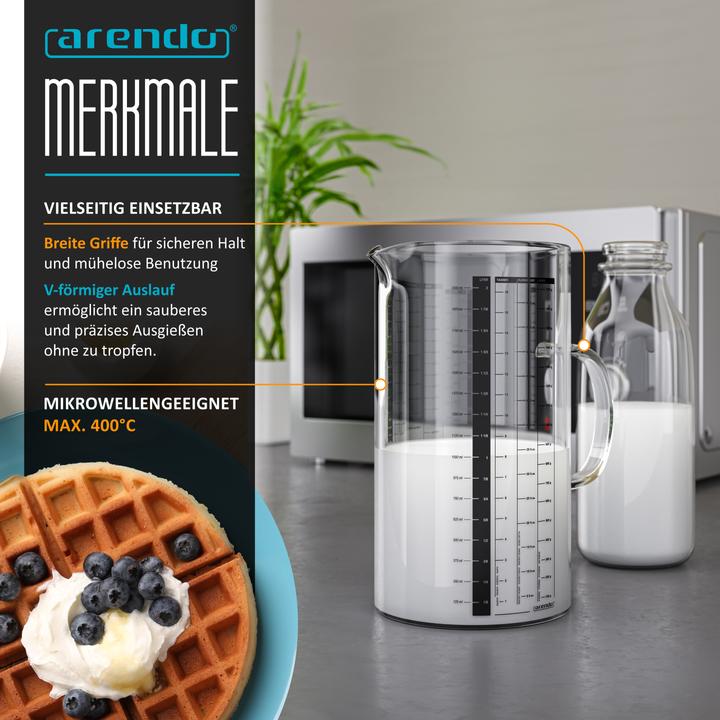 Produktbild Arendo Messbecher (2000 ml)