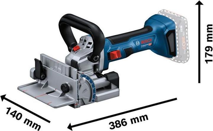 Actual product image Bosch Professional GFF 18V-22 (Flat dowel router)