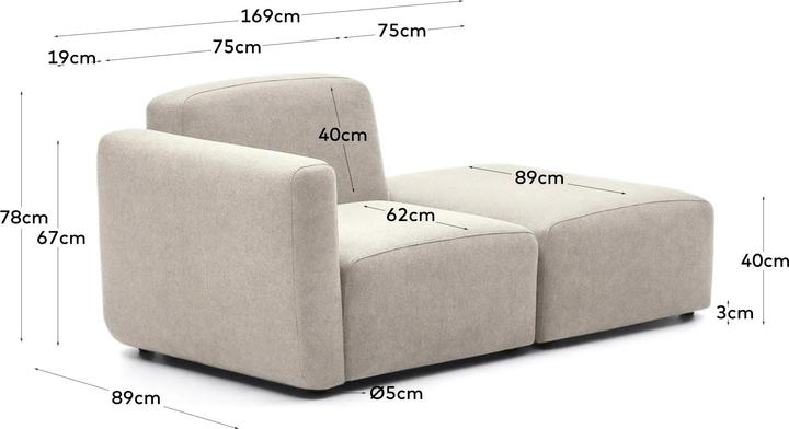 Immagine prodotto Kave Home Neom (1 posto)