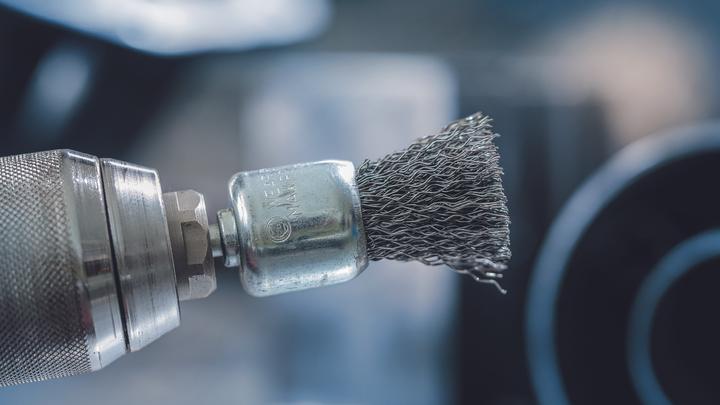 Produktbild Bosch Professional Zubehör PRO Stainless Steel clean Pinselbürste, gerader Schaft, 15 x 0,2 mm