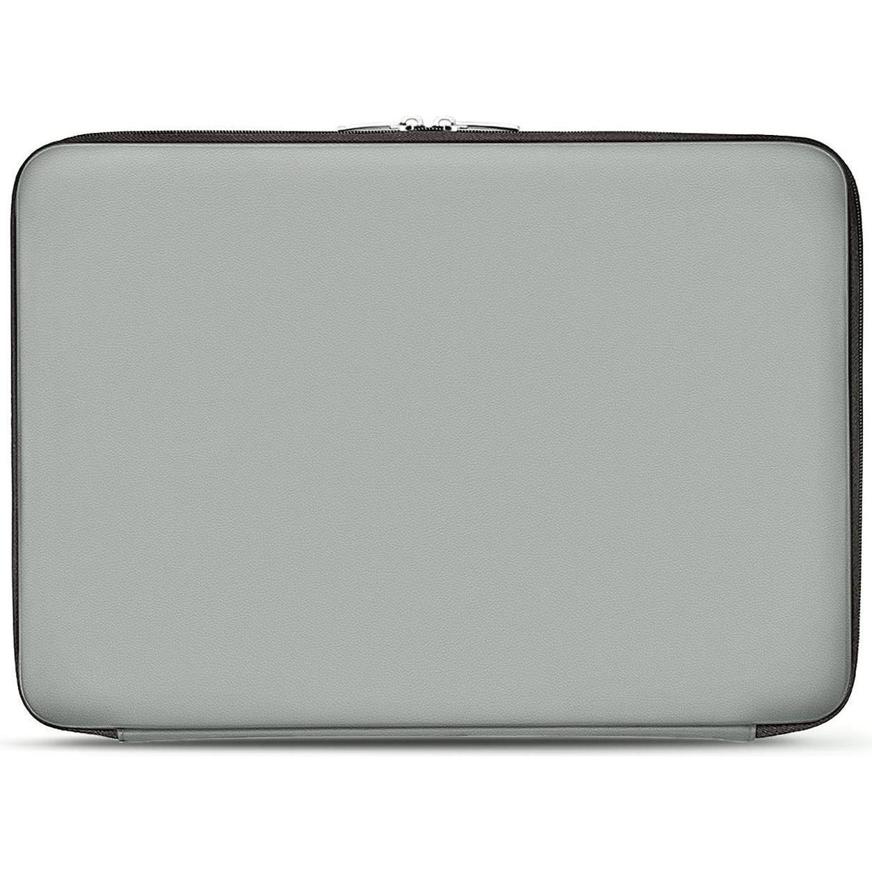 Noreve Lederhülle, Notebooktasche, Grau