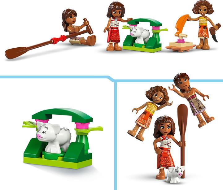 Produktbild LEGO Vaianas Abenteuerfloss (LEGO Disney)