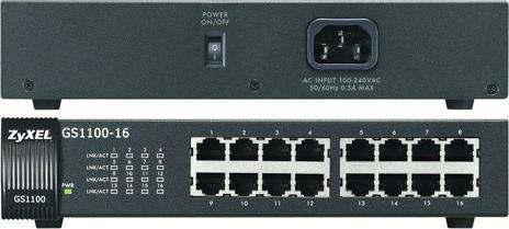 Immagine prodotto Zyxel Gs1100-16 (16 Porti)
