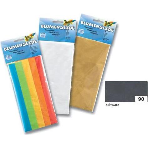 Werola, Bastelpapier, Seidenpapier hellblau, 24 Bogen 50x75cm (19 g/m², 20 x)