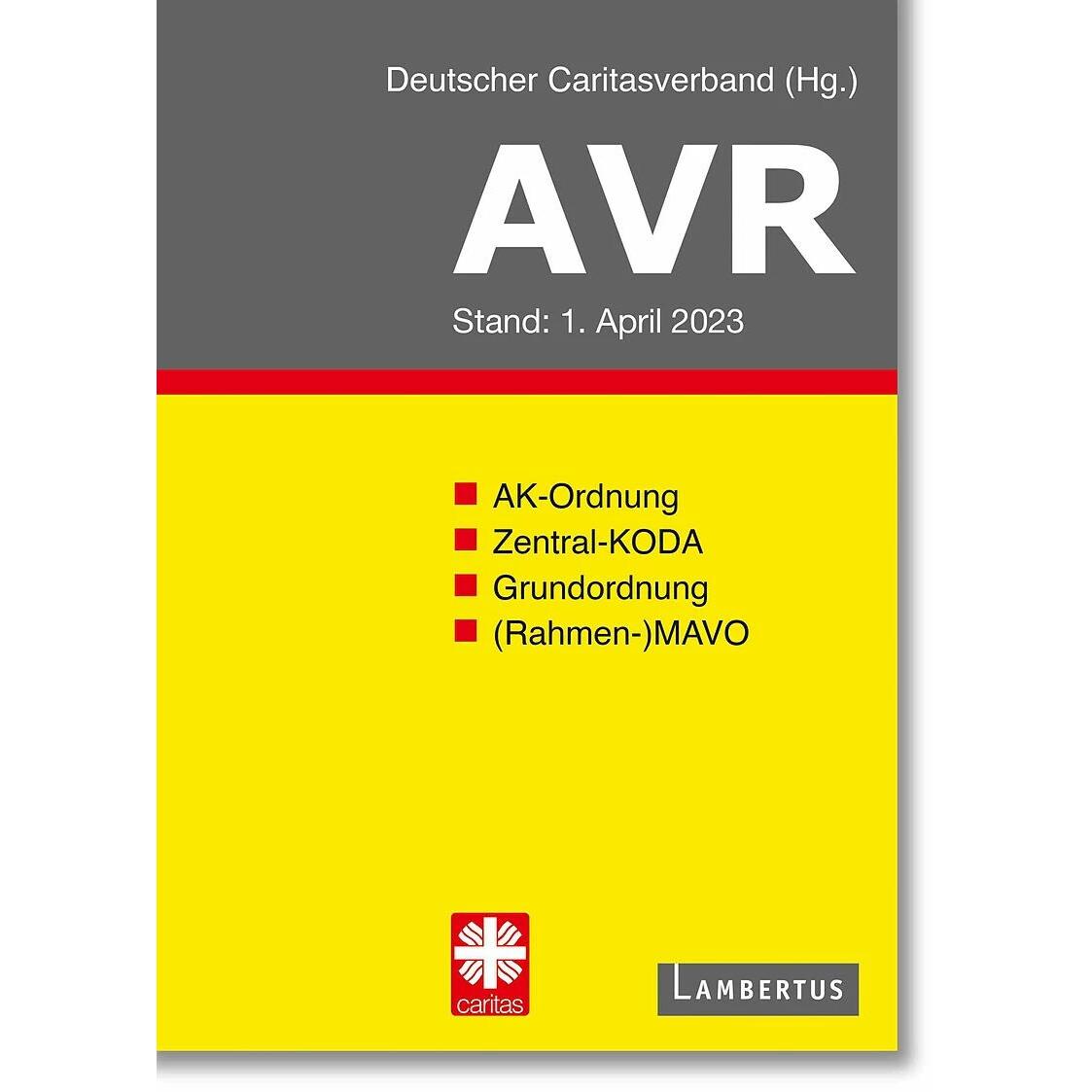 Thumbnail - AVR Buchausgabe 2023, Fachbücher von Deutscher Caritasverband
