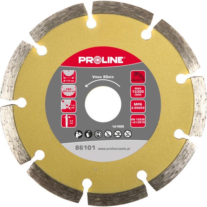 Proline, Sägeblatt, Pro-Line Diamantscheibensegment 180 x 2,6 x 7,5 x 22,23 (86103)
