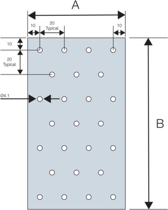Image du produit Simpson Sst Plaque de connexion (25 pcs)