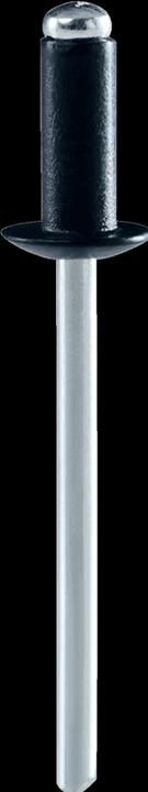Rapid Black blind rivet Ø 4.8 x 12 mm