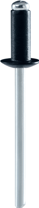 Produktbild Rapid Schwarze Blindniete Ø 4,8 x 12 mm