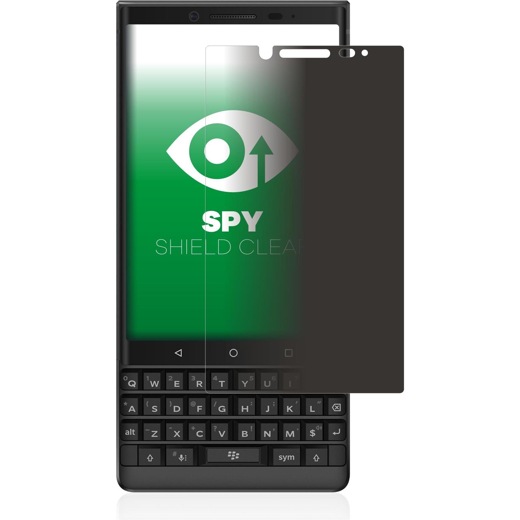 Thumbnail - upscreen Spy Shield Blickschutzfolie (1 Stück, Blackberry KEY2), Smartphone Schutzfolie, Blau