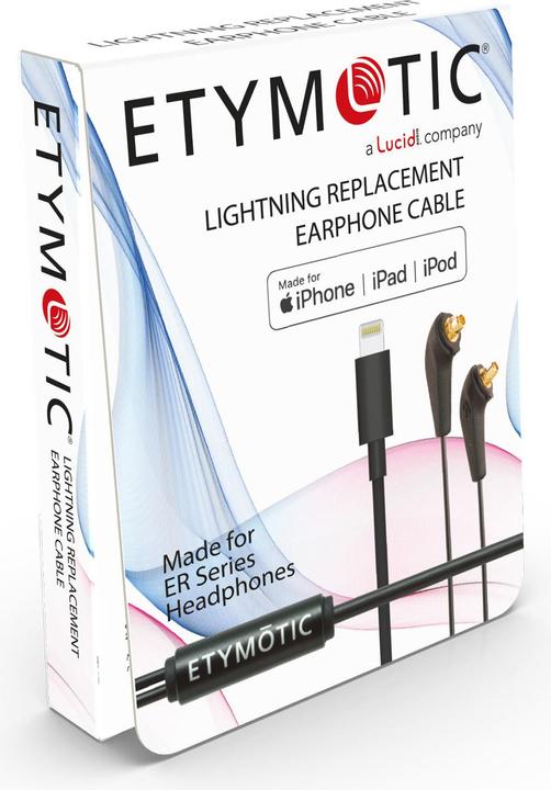 Produktbild Etymotic MMCX auf Lightning Ohrhörerkabel
