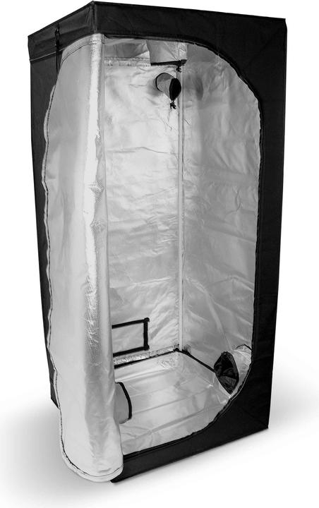 Romberg Grow Tent 80 x 80 x 180 cm - Indoor Anbau Grow Zelt mit Mylar-Beschichtung für optimales Pfl