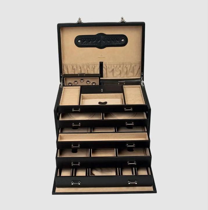 Produktbild Windrose Schmuck- & Uhrenkoffer Ambience 5 - Schwarz