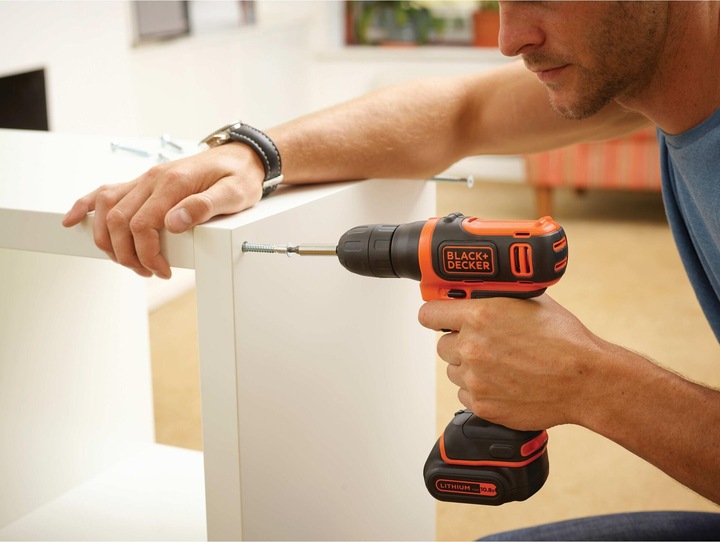 Actual product image Black & Decker & Decker BDCD12 Without key (Rechargeable battery operated)