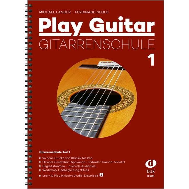 Thumbnail - Play guitar. Gitarrenschule 1, Sachbücher von Ferdinand Neges, Michael Langer
