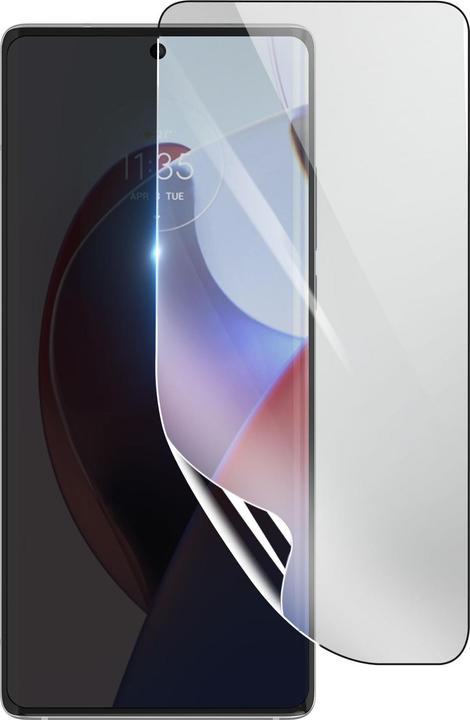 KUSINHOKA 2 Pezzi Privacy Pellicola Protettiva per Motorola Moto Edge 60 Fusion/Edge 60, [Anti Spy] Hydrogel Flessibile Protezione Schermo [Non Vetro], Anti-Graffio Sensibile Film Protettiva
