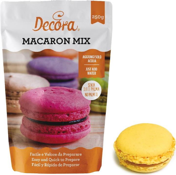 Produktbild Decora Macarons-Gelb (250 g)