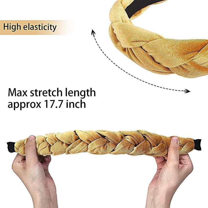 Actual product image Activity Board Geflochtene Stirnbänder für Samthaarbänder elastisch