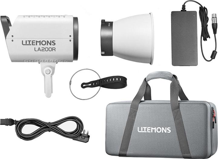 Immagine prodotto Godox LA200R, luce video a LED RGB di Litemon (Videocamera)