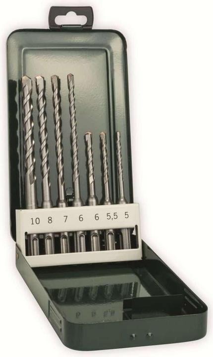 Produktbild Bosch Professional Zubehör 7tlg. Hammerbohrer-Set SDS plus (160, 5,0, 10.0x160mm, 5,5, 6,0)