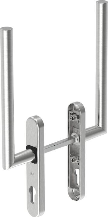 GU HS Drehgriffgarnitur BELCANTO Griff innen/aussen mit PZ Edelstahl (Türgriff)