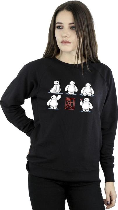 Immagine prodotto Disney Big Hero 6 Baymax Many Poses Felpa Donna (M)