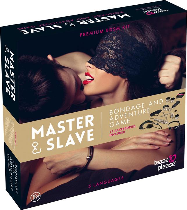 Produktbild tease & please Master & Slave (Sonstiges, Englisch, Schwedisch, Italienisch, Deutsch, Spanisch, Polnisch, Norwegisch, Französisch)
