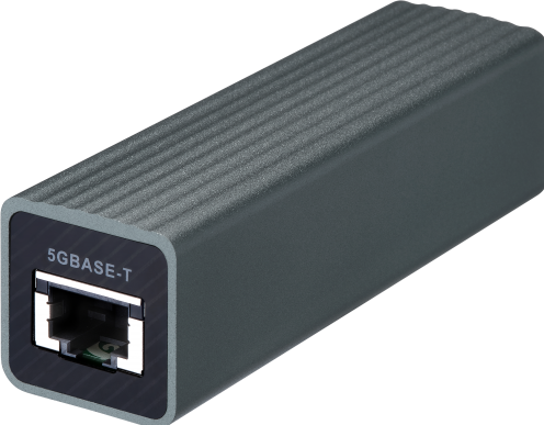Produktbild QNAP USB 3.2 Gen 1 auf 5GbE Adapter (USB-C)