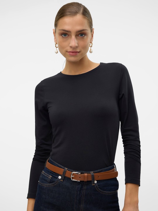 Produktbild Vero Moda Vmlulu Ls O-Neck Top Jrs Ga Noos (XS)