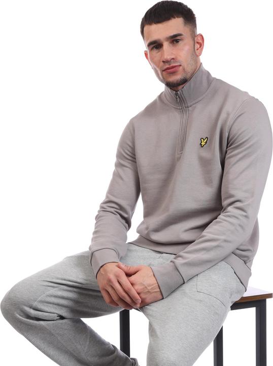 Produktbild Lyle and Scott mit kurzem Reissverschluss Sweatshirt Loopback (S)