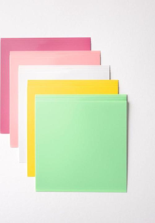 Image du produit Folia Dépliants origami en plastique 280µ, 20x20cm (280 g/m², 20x)