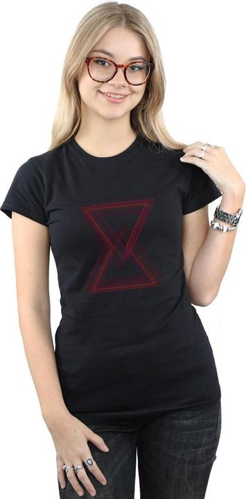 Produktbild Avengers Infinity War Schwarze Witwe Linien Baumwolle TShirt (L)