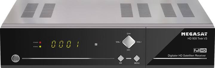 Megasat HD 935 Twin V3 Schwarz (DVB-S, DVB-S2, Festplatte)