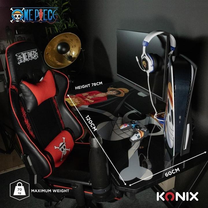 Actual product image Konix One Piece Gaming Desk