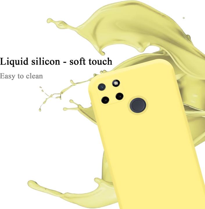 Productafbeelding Cadorabo TPU Liquid Silicone Case Cover voor Realme C21Y / C25Y (Realme C25Y, Realme C21Y)