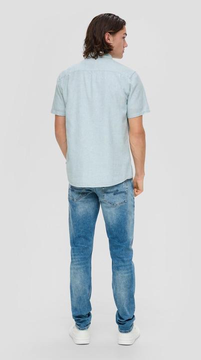 Immagine prodotto s.Oliver Slim: Hemd aus Leinenmix (XS)