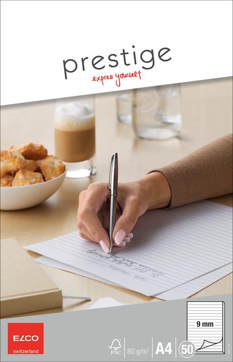 Produktbild Elco Schreibblock Prestige (A4, Liniert, Weicher Einband)