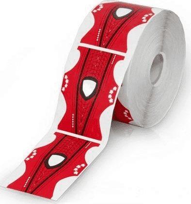 Immagine prodotto Silcare Formy dwustronne do przedłużania paznokci Red 500szt.