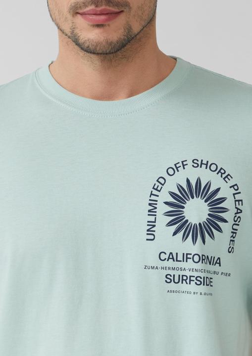 Produktbild S.Oliver T-Shirt T-Shirt mit Crew Neck und Frontprint (3XL)