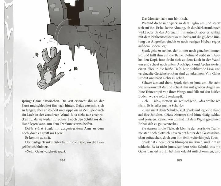 Produktbild SparkofPhoenix: Spark und die Suche nach dem Netheriterz (Minecraft-Roman Band 2) (Deutsch, Stefani Kampmann, Timo Müller-Wegner, 2021)